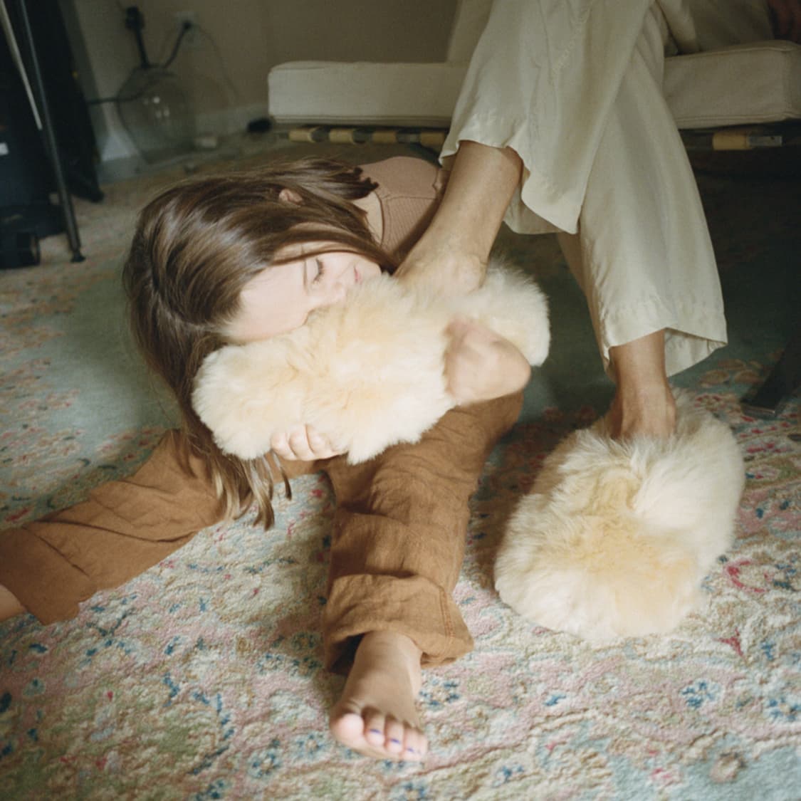 페루 알파카 테디베어 & 슬리퍼 세트 상품이미지4