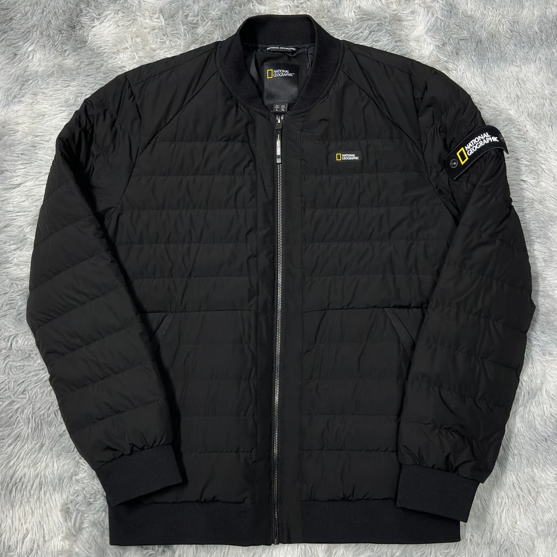 내셔널지오그래픽 경량패딩 블랙 XL 상품이미지1