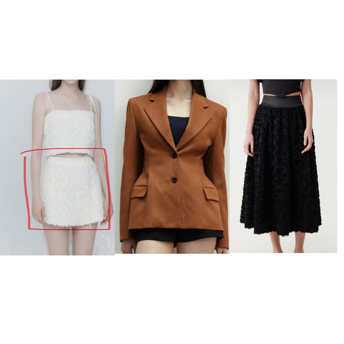 더티스 자켓1/스커트2 총3개일괄 판매해요 상품이미지1