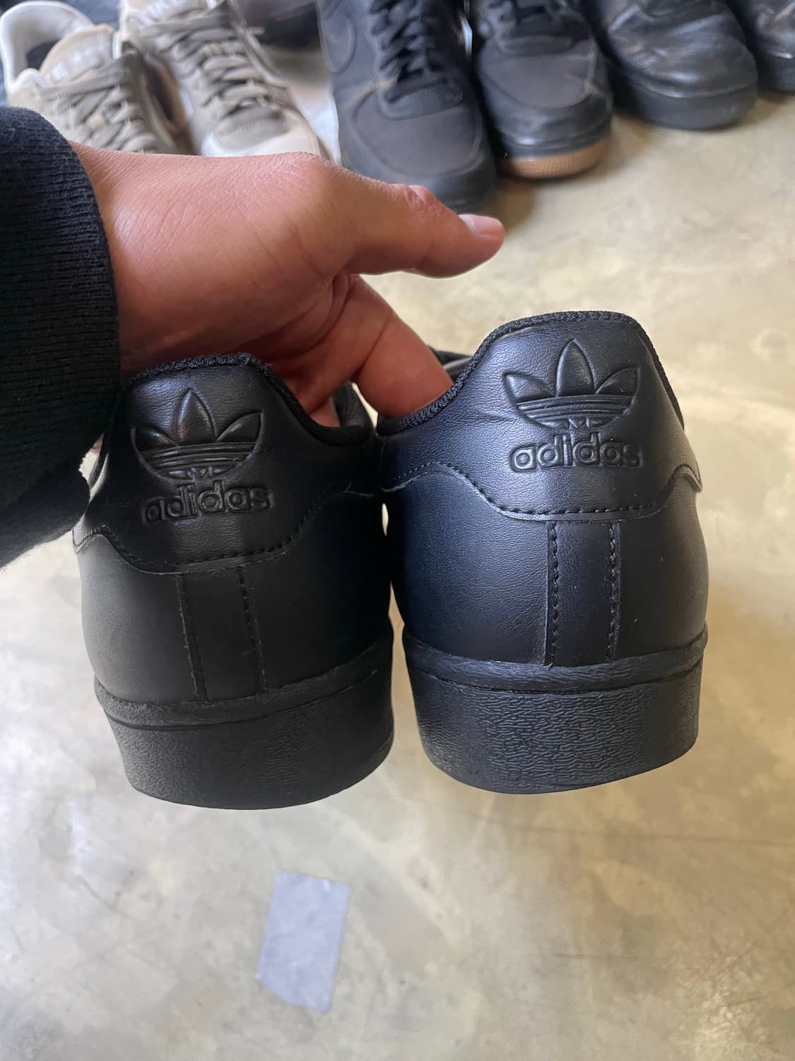 아디다스 슈퍼스타 트리플 블랙 280 상품이미지5