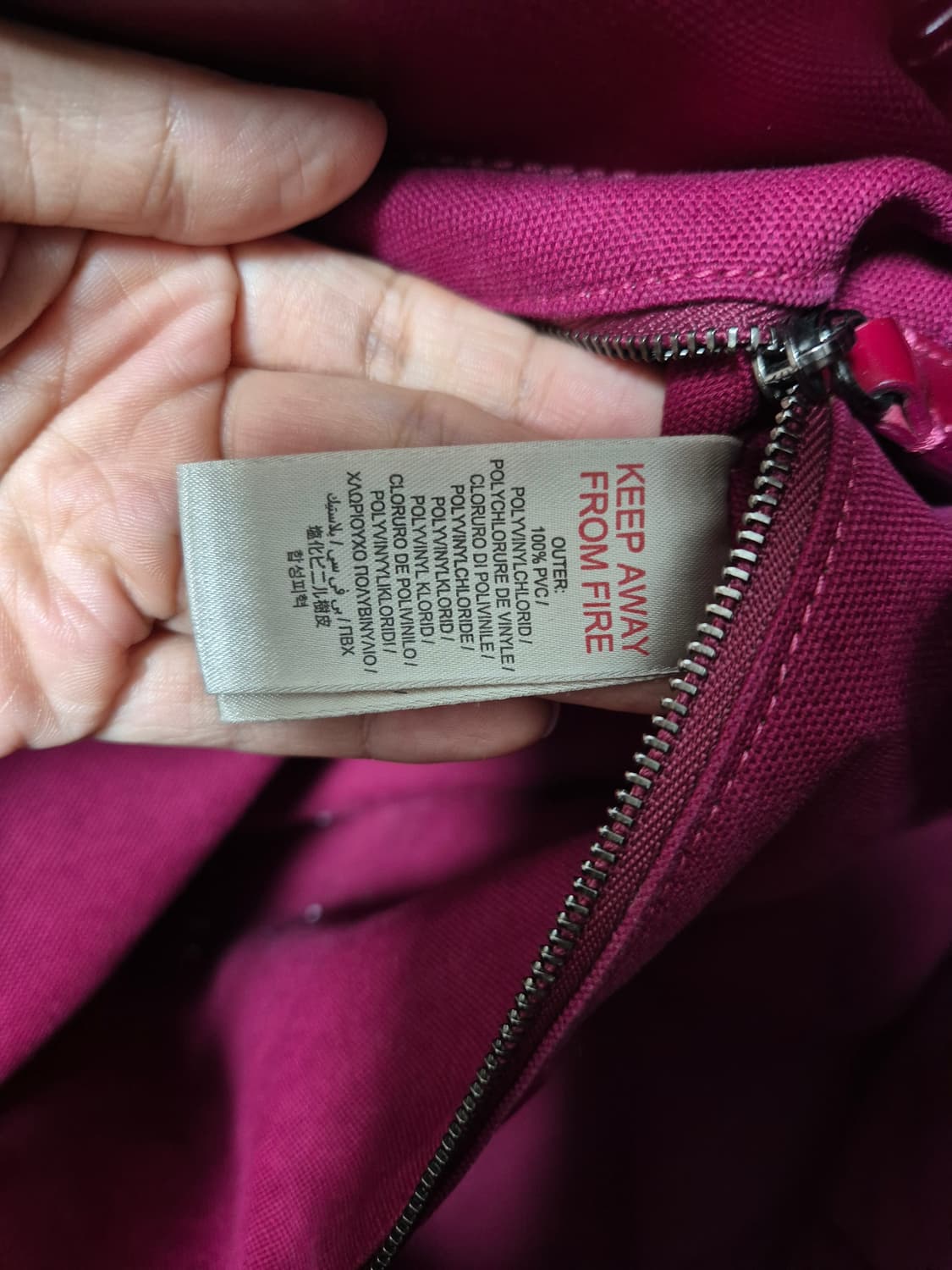 (정품) 버버리 바이올렛 PVC 노바 체크  토트백 숄더백 상품이미지9