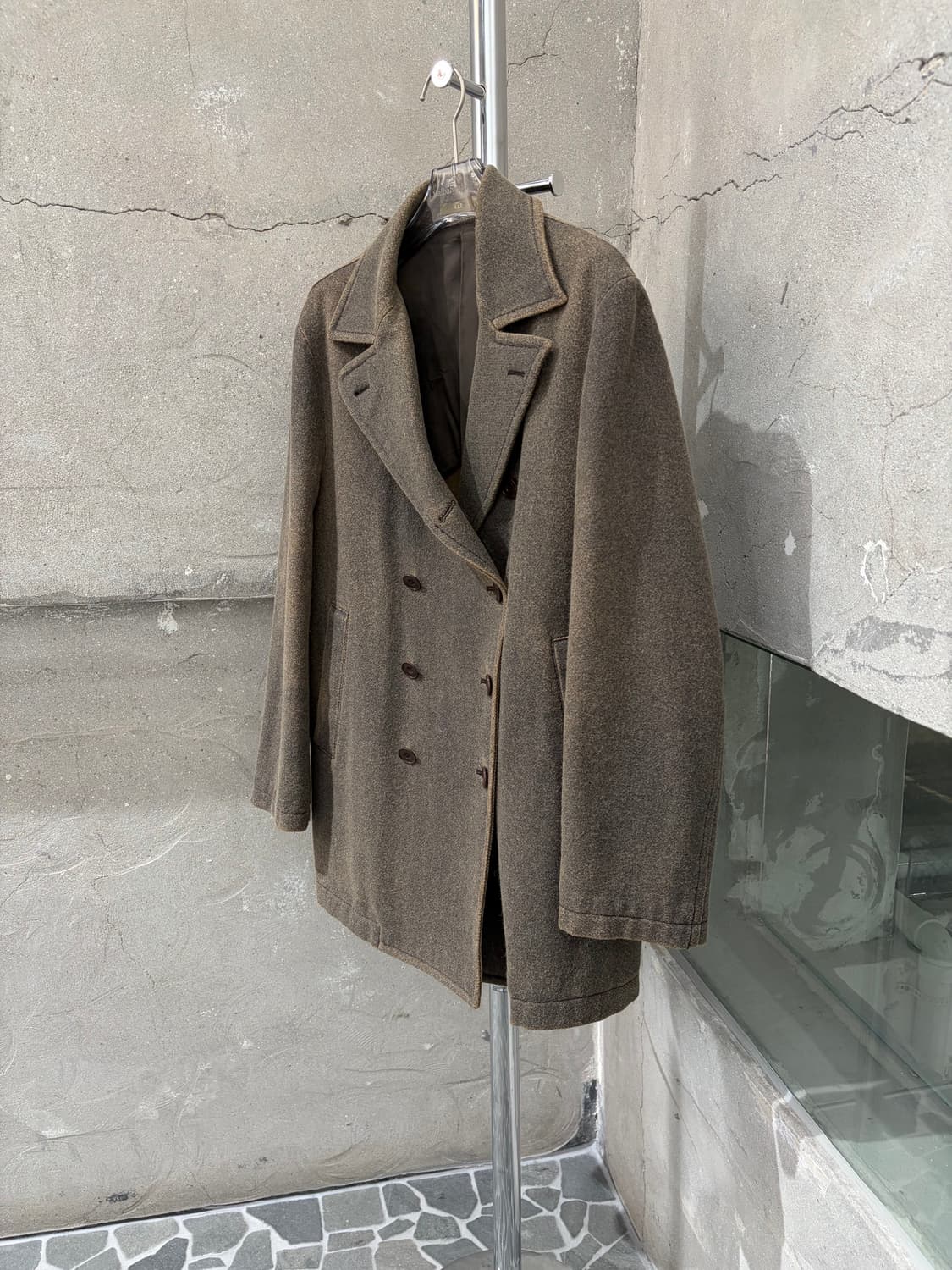 A.A.R Yohji Design Studio 울 피코트 상품이미지2