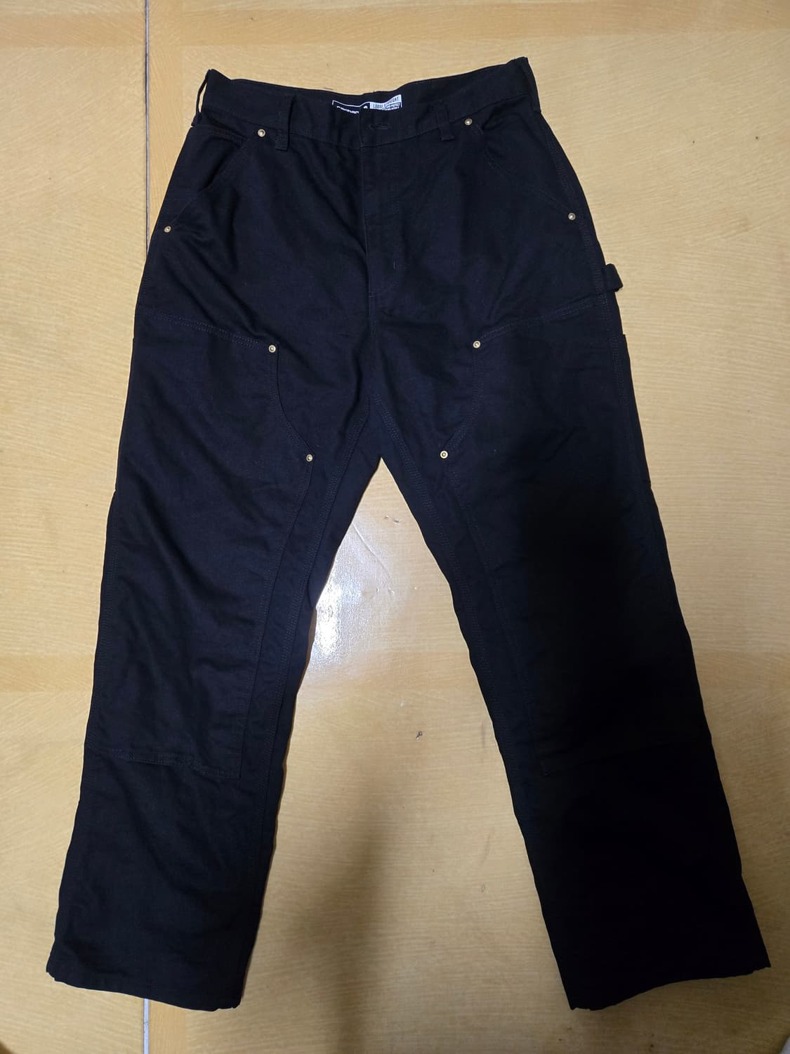 칼하트 b01 더블니 31x30 블랙 새상품 팝니다 상품이미지1