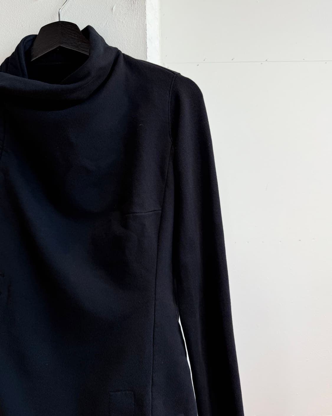 릭 오웬스 다크쉐도우 블랙 사선집업 자켓  상품이미지5