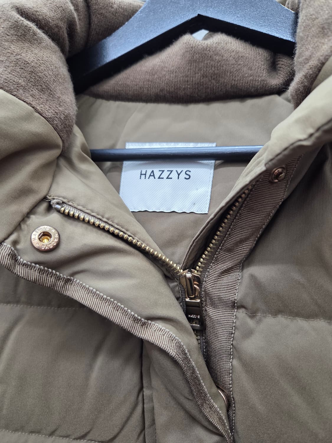 헤지스 구스다운 패딩 상품이미지2