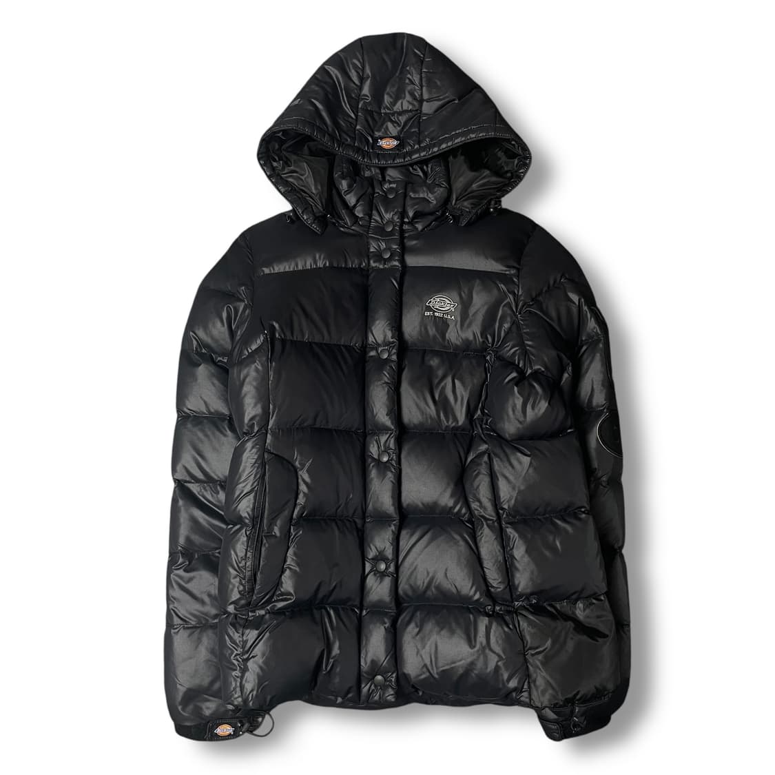 디키즈 블랙 다운 패딩 S 상품이미지1