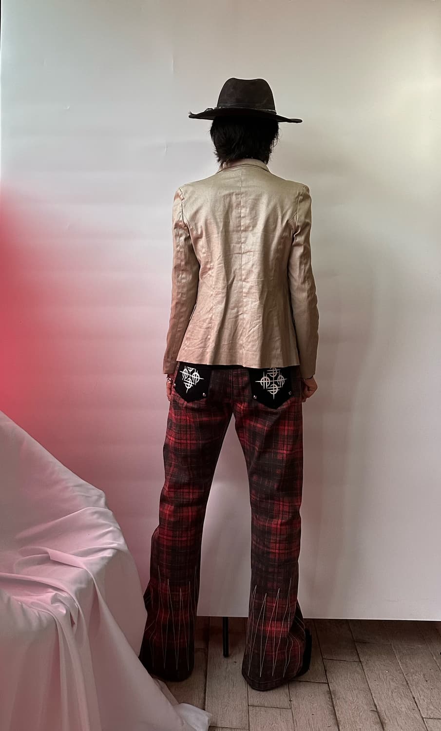 china collar single jacket 상품이미지5