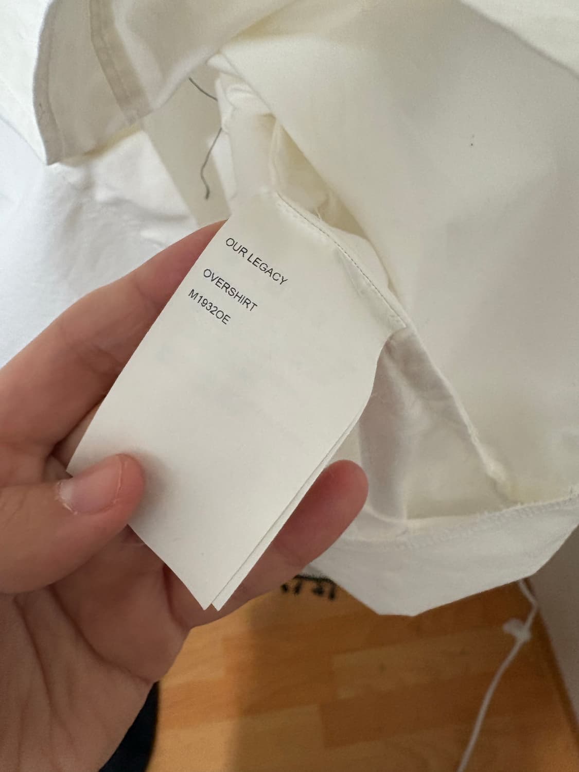 아워레가시 / 화이트 셔츠 상품이미지4