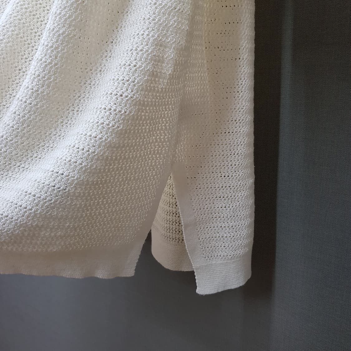 한섬 래트 2021 후드 반팔 니트 F사이즈 상품이미지4