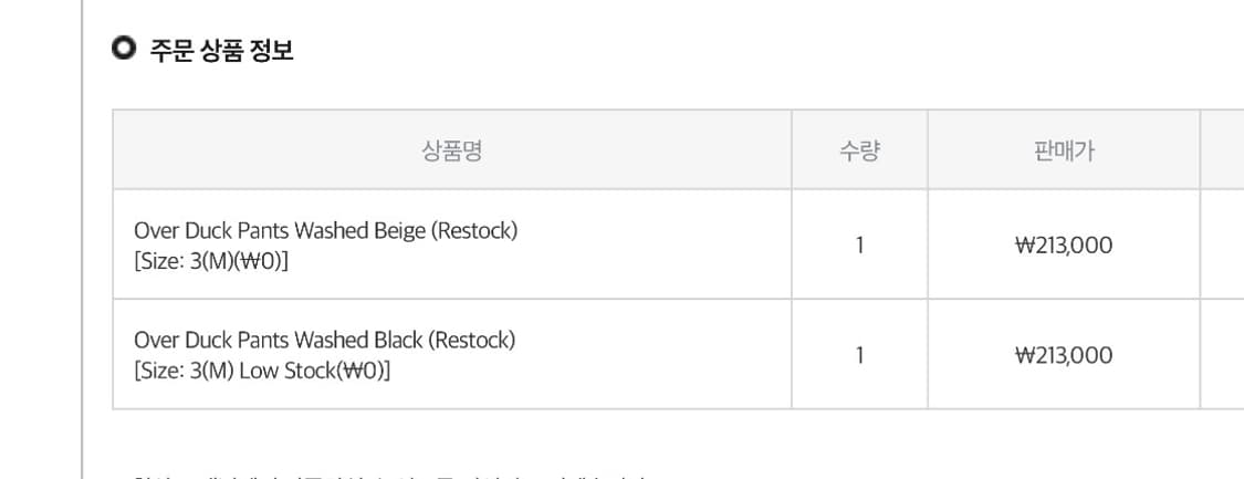 Hatchingroom over duck pants washedblack 상품이미지3