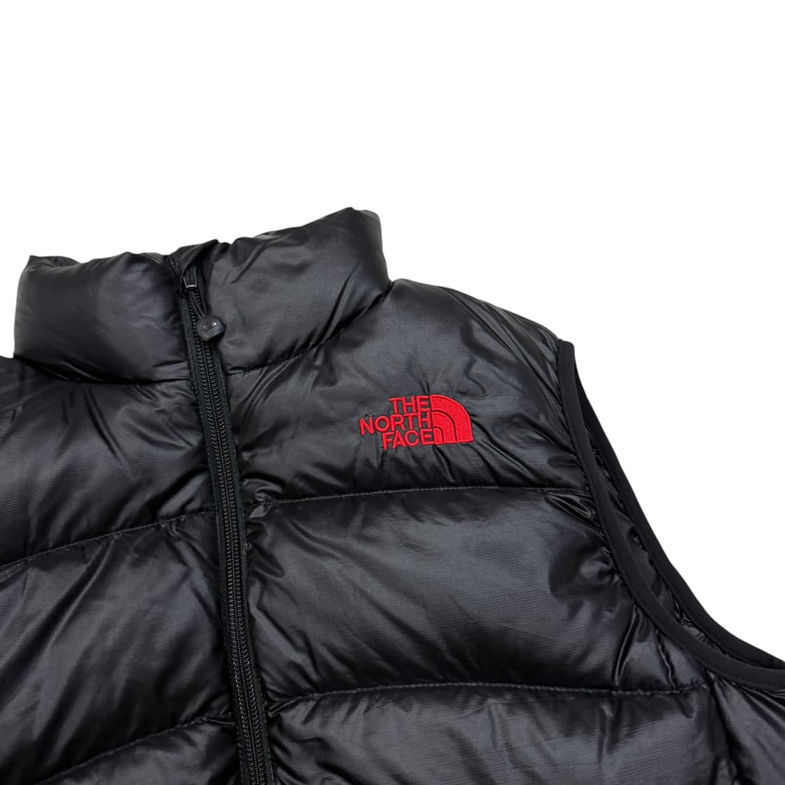 노스페이스 딱붙핏 써밋 아콘 패딩 조끼 베스트 블랙 80 상품이미지2