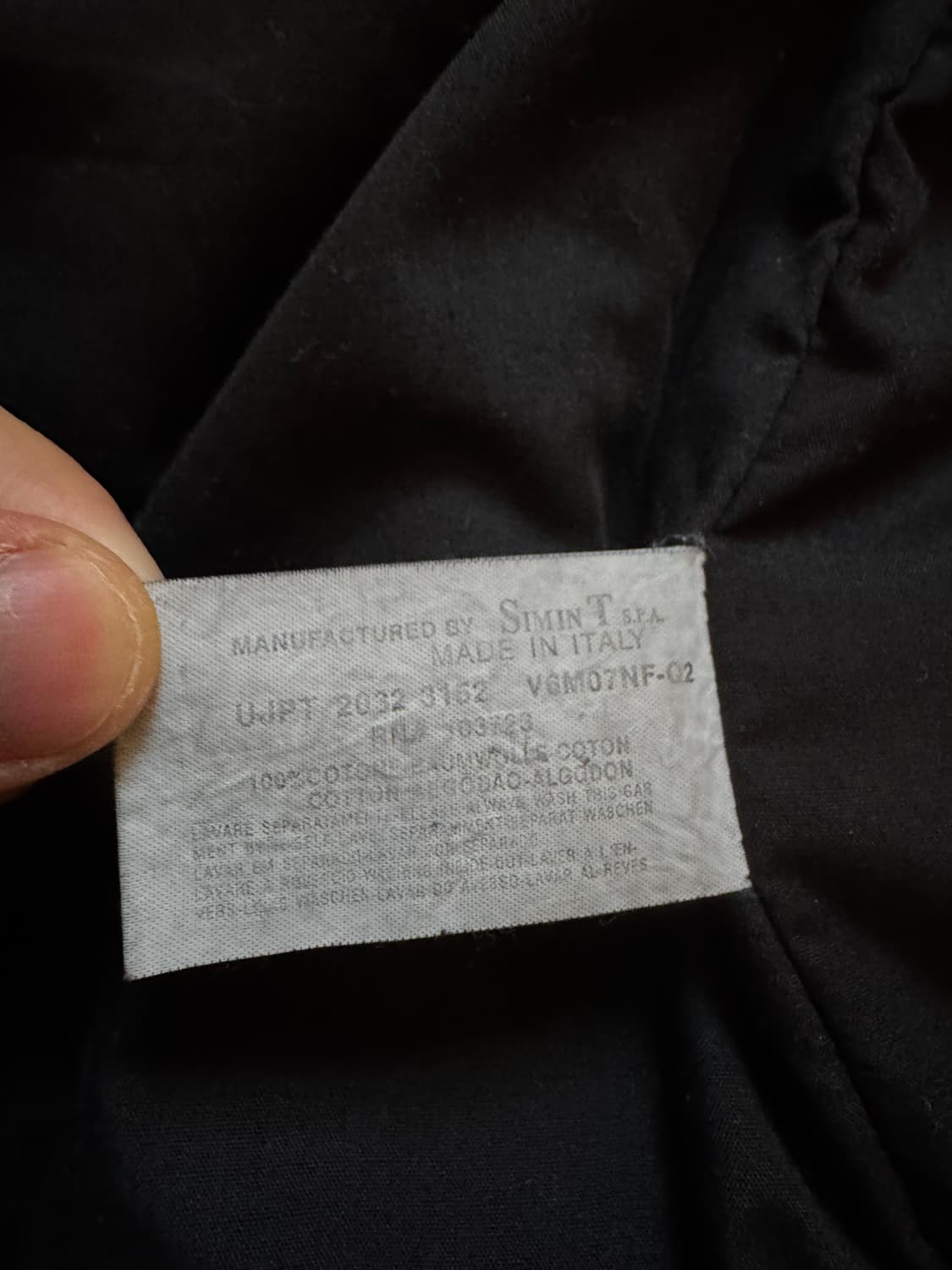 90s 아르마니 아카이브 멀티 포켓 코튼 점퍼 상품이미지7