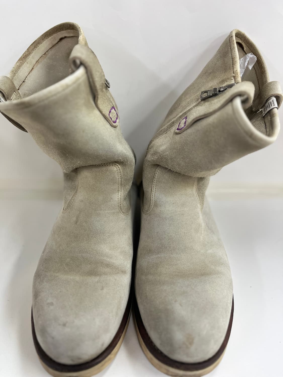 visvim 올드비즈빔 그레이 스웨이드 와바나키 부츠 9.5 상품이미지1