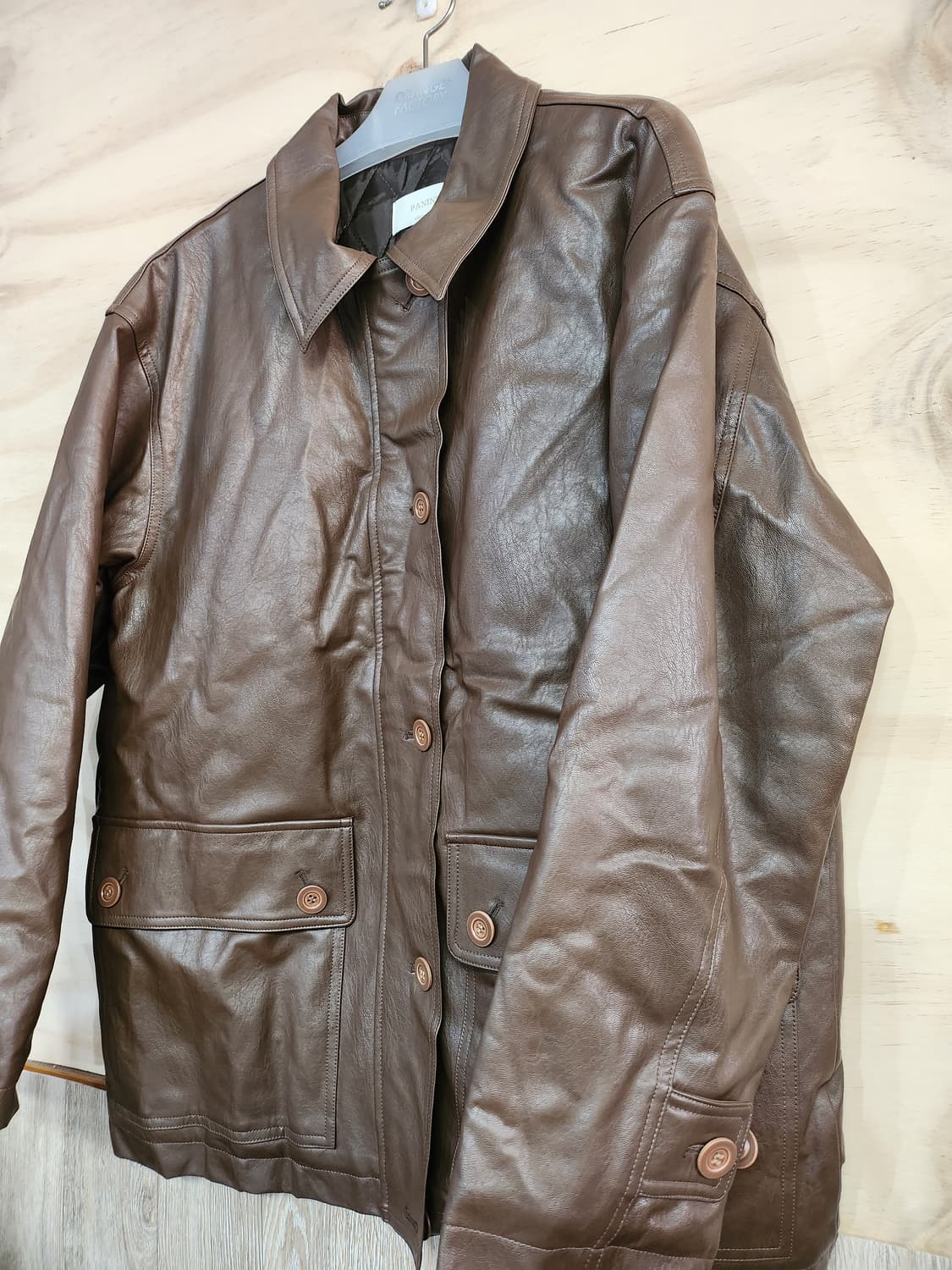 104) 파니니 panini 비건레더 누빔 자켓 상품이미지3