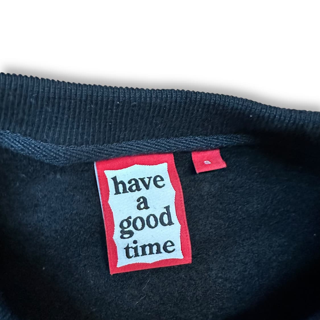 해브어굿타임 맨투맨 상품이미지4