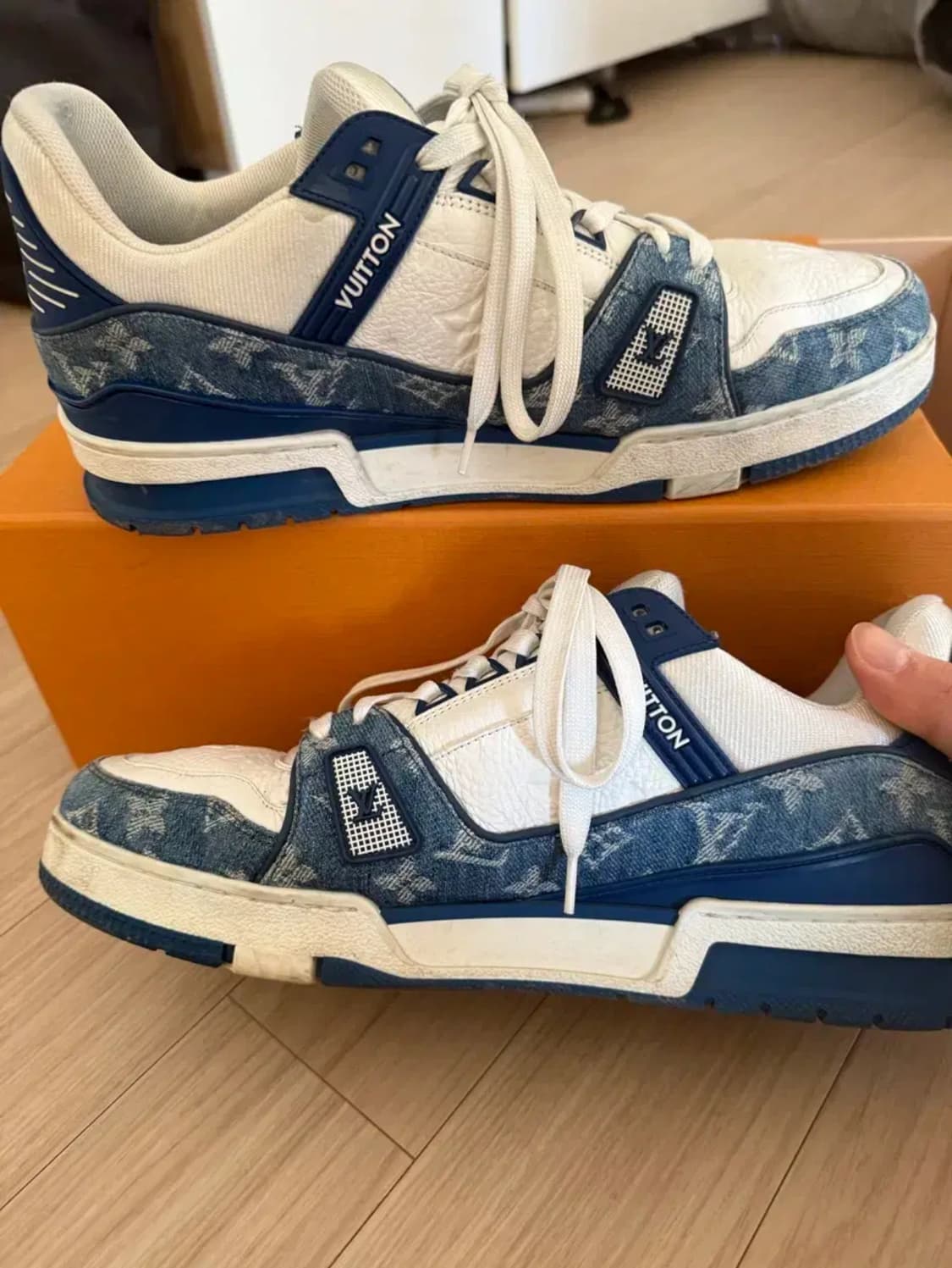 루이비통 트레이너 데님 상품이미지1