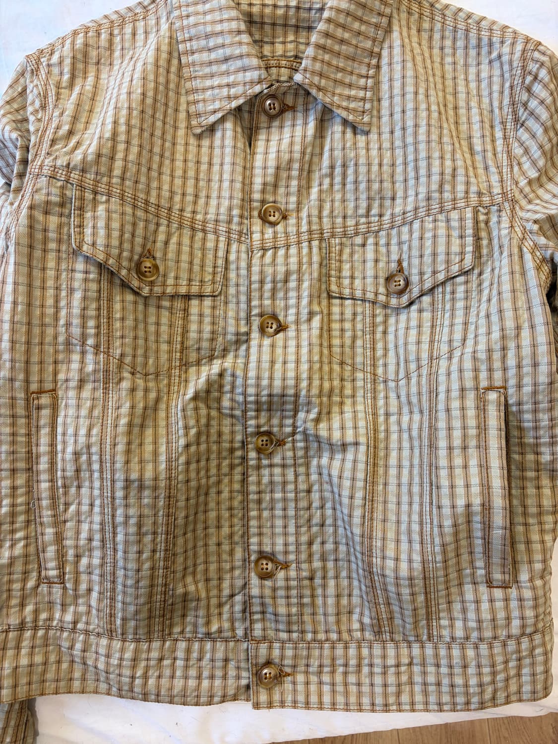 Miu miu 빈티지 트럭커 자켓 상품이미지3