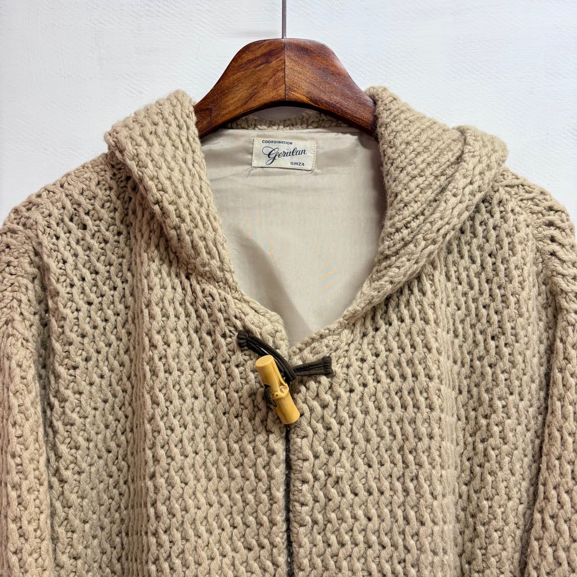 떡볶이 울 니트 모리걸 오버핏 후드 가디건  상품이미지2