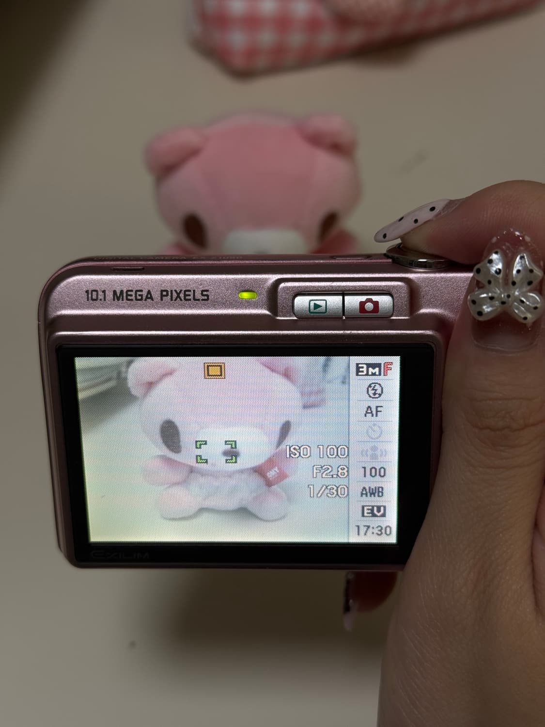 카시오 엑슬림 z1050 핑크 상품이미지2