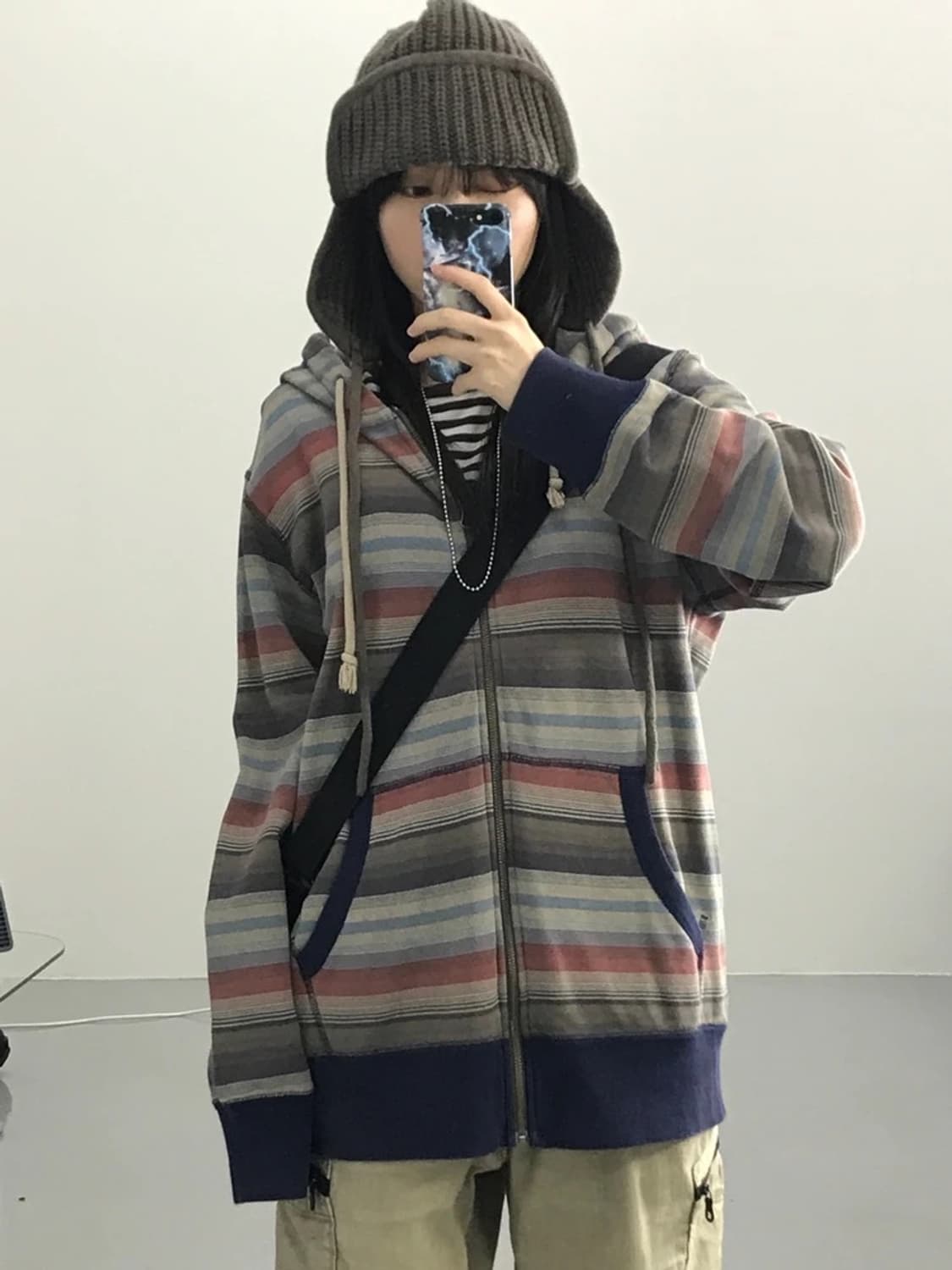 일본 유니클로 후드집업 상품이미지2