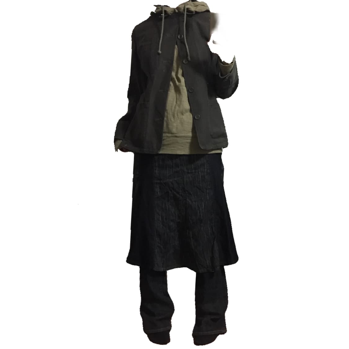 Brown cotton jacket 상품이미지4