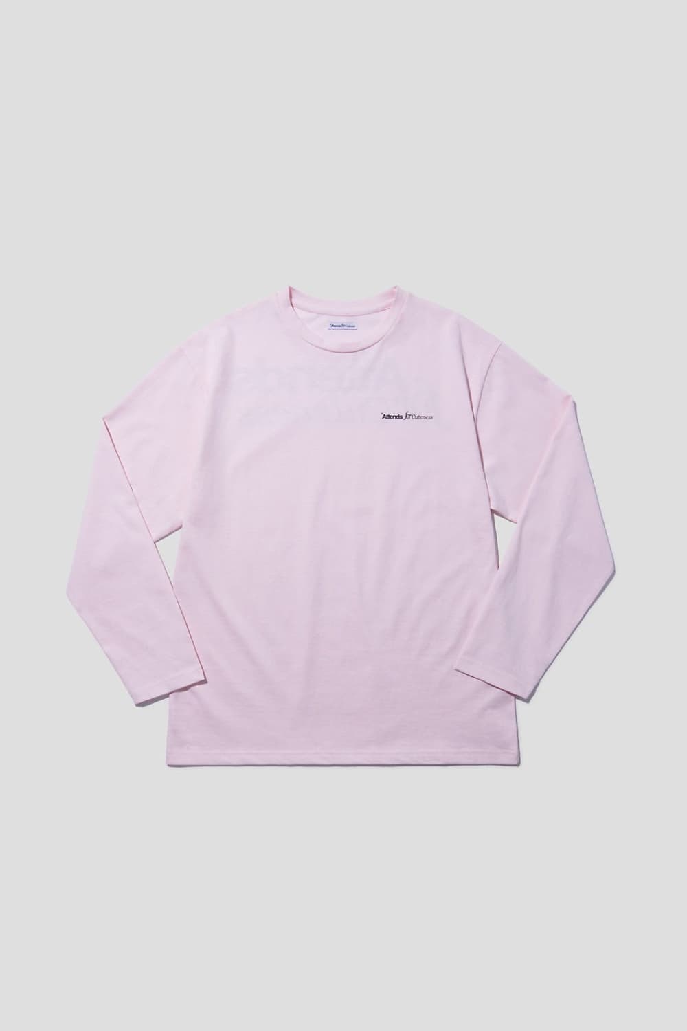 Attends 어탠즈 Babypink Long Sleeveless Tee 상품이미지4