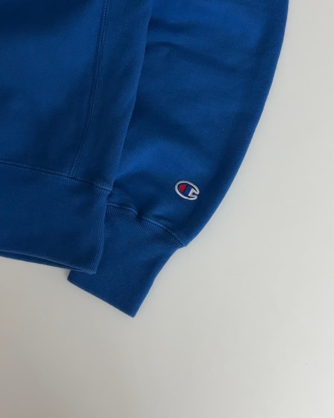 챔피온 블루 리버스위브 스웻셔츠 M 상품이미지3