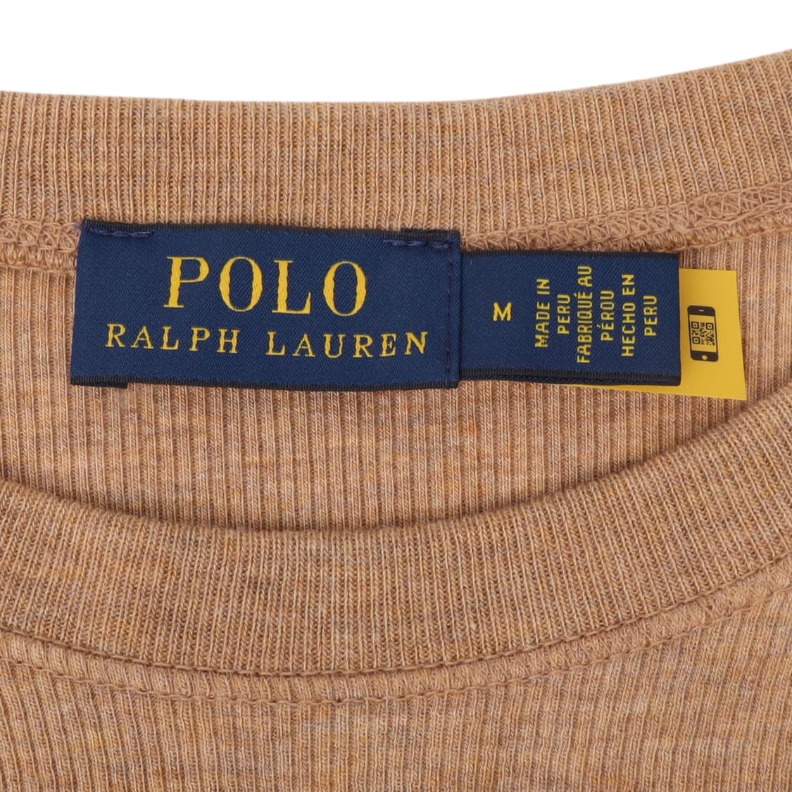 폴로 랄프로렌 QR 베이지 엘보우패치 니트 롱슬리브 상품이미지8