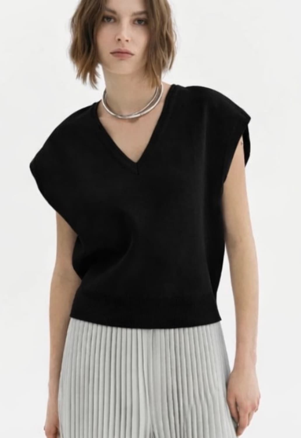 ORR 루즈 니트조끼 상품이미지1