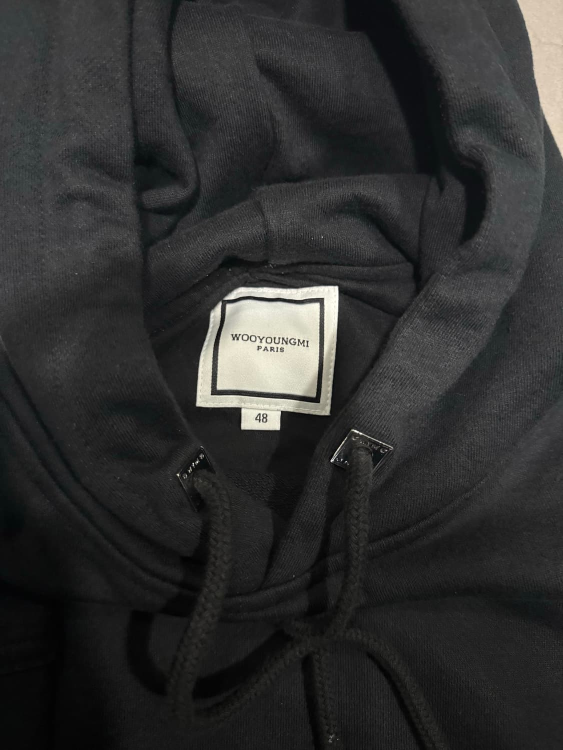 [당일출고,48사이즈] 우영미 플라워 후드티 풀박스 상품이미지5