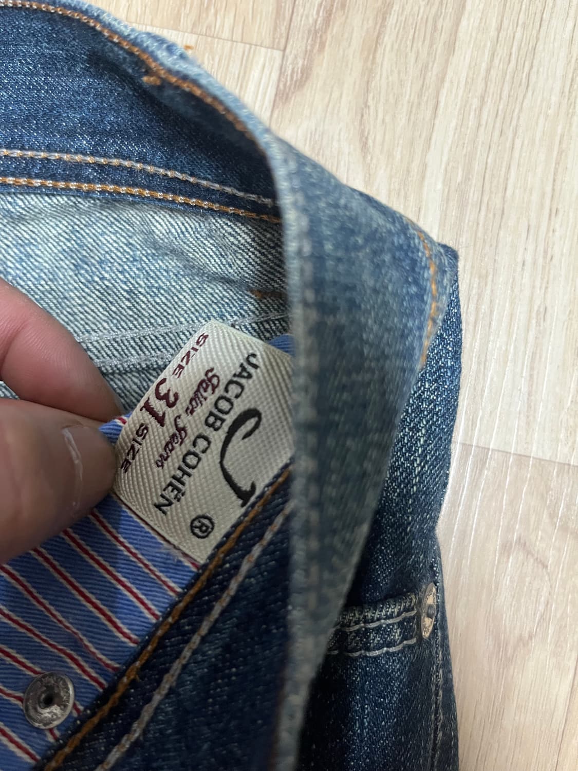 Jacob Cohen 테일러드 청바지 31사이즈입니다 상품이미지6
