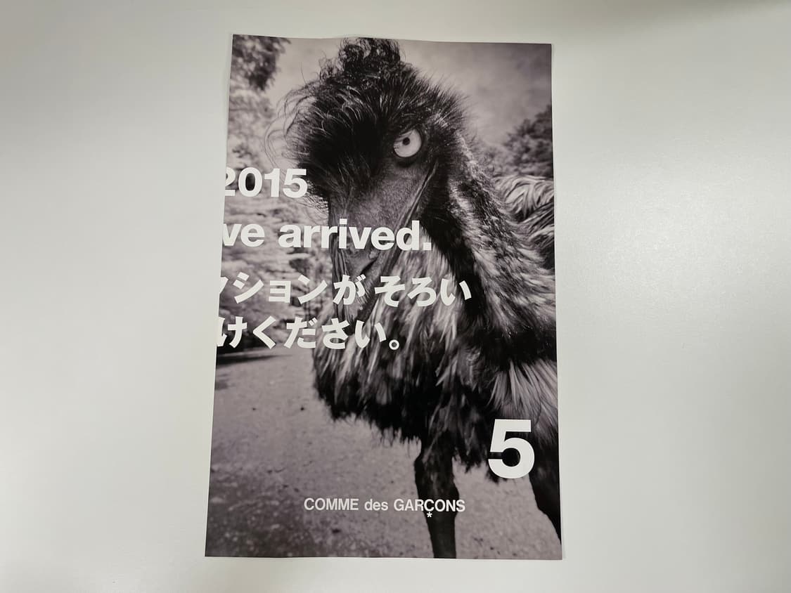 꼼데가르송 COMME des GARCONS 5 아트 포토 AD2015 상품이미지3