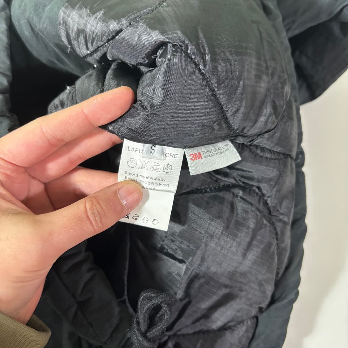 S 95 라퍼지스토어 블랙 M65 숏 야상점퍼 상품이미지4