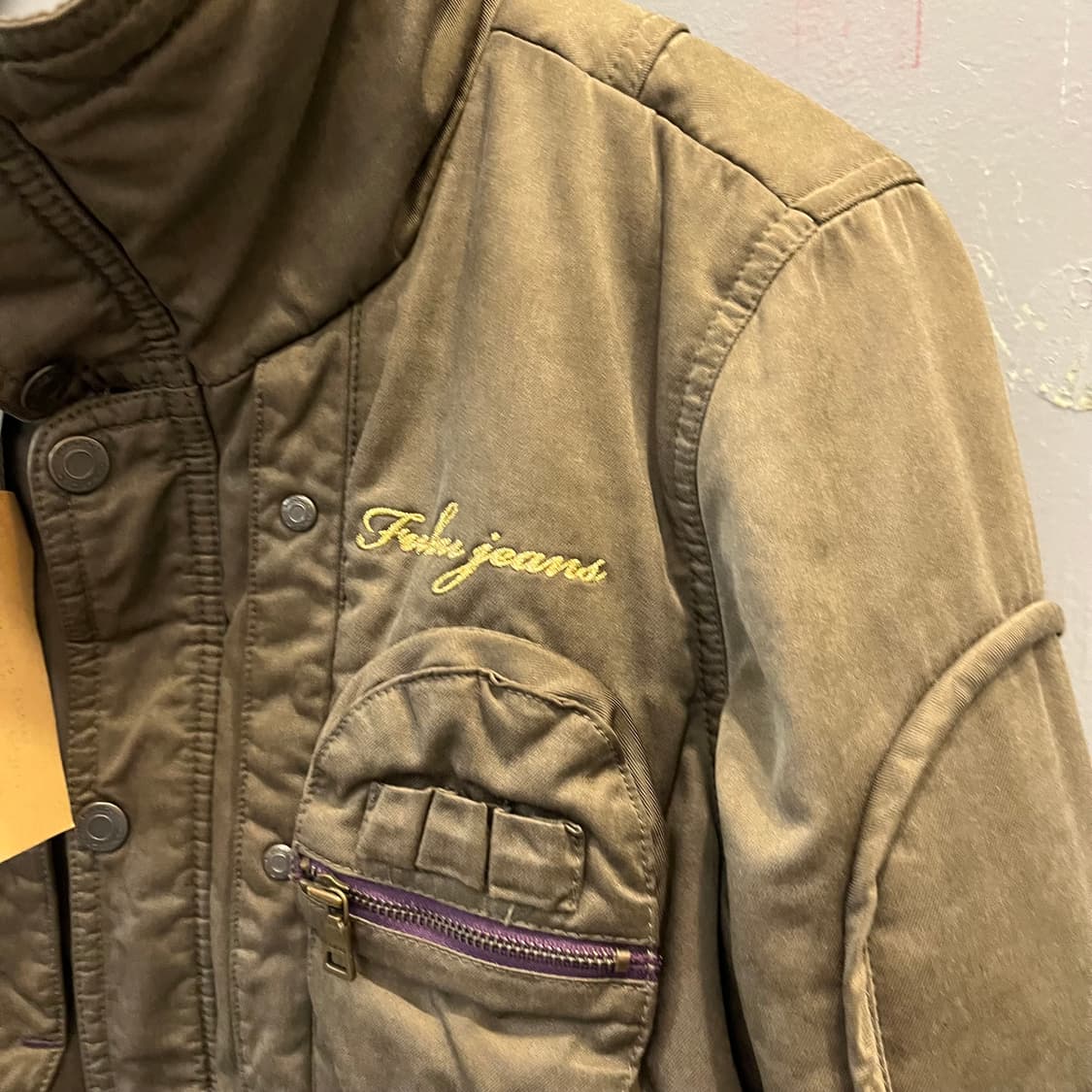 빈티지 후부 겨울 자켓 상품이미지2