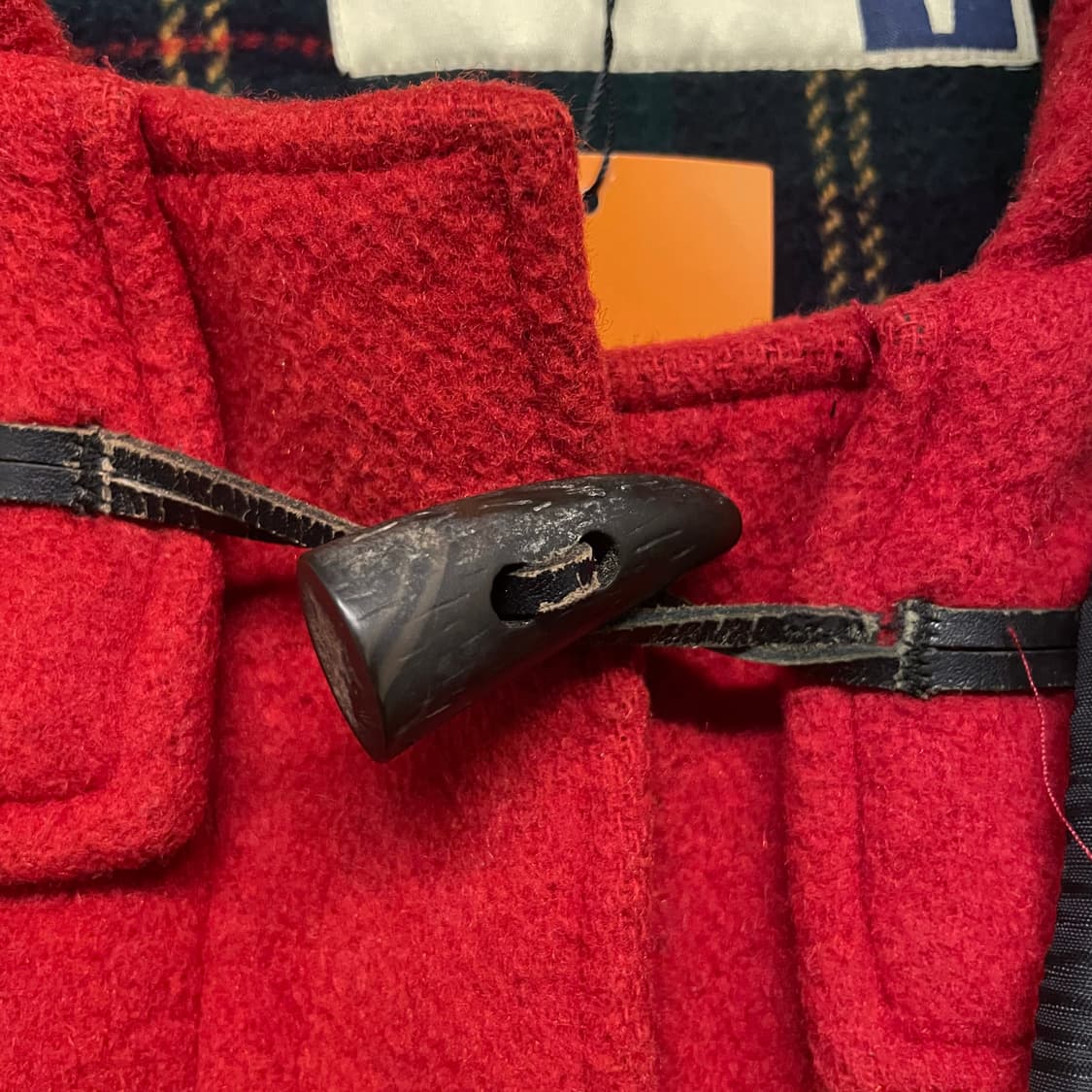 90s 글로버 올 GLOVERALL 후드 더플 코트 떡볶이 코트 상품이미지4