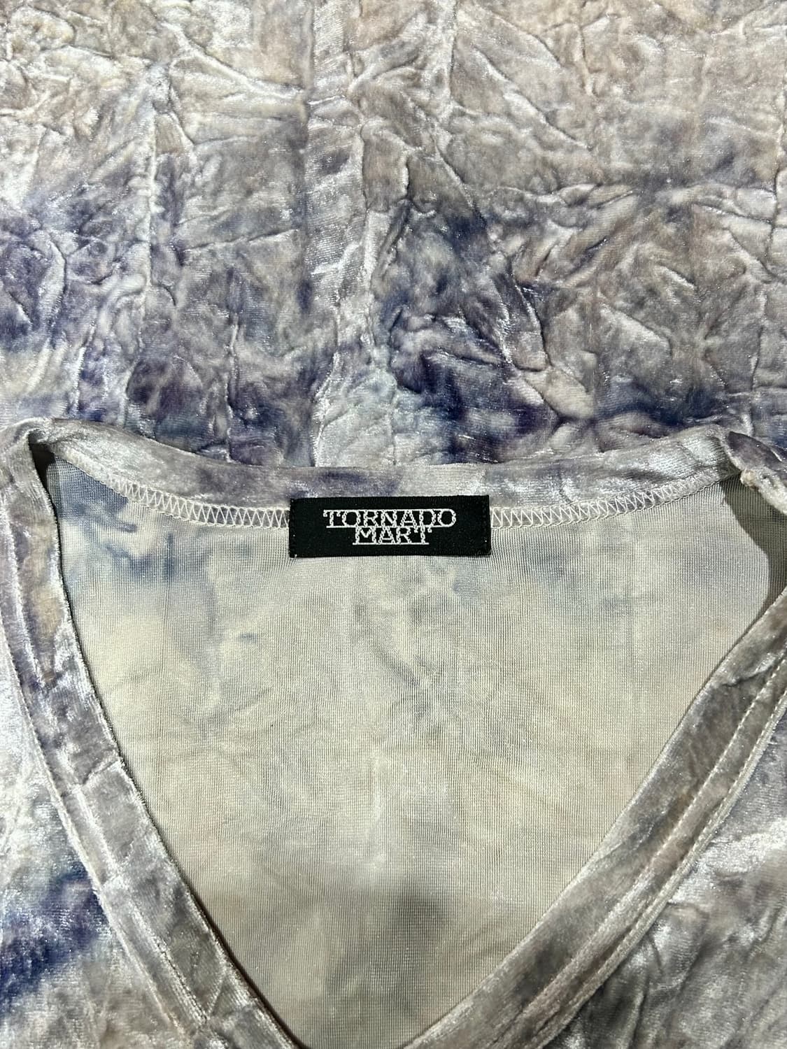 tornado mart long sleeve 토네이도 마트 벨벳 롱슬리브 상품이미지3