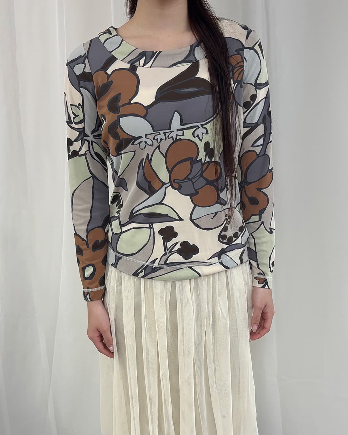 if lotus pop art painting t-shirts 상품이미지8