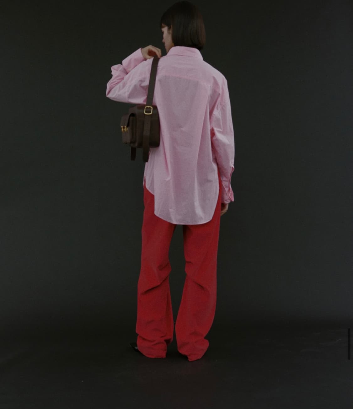 ethos 에토스 CORDUROY PANTS 코듀로이 팬츠 바지 레드 S 상품이미지3