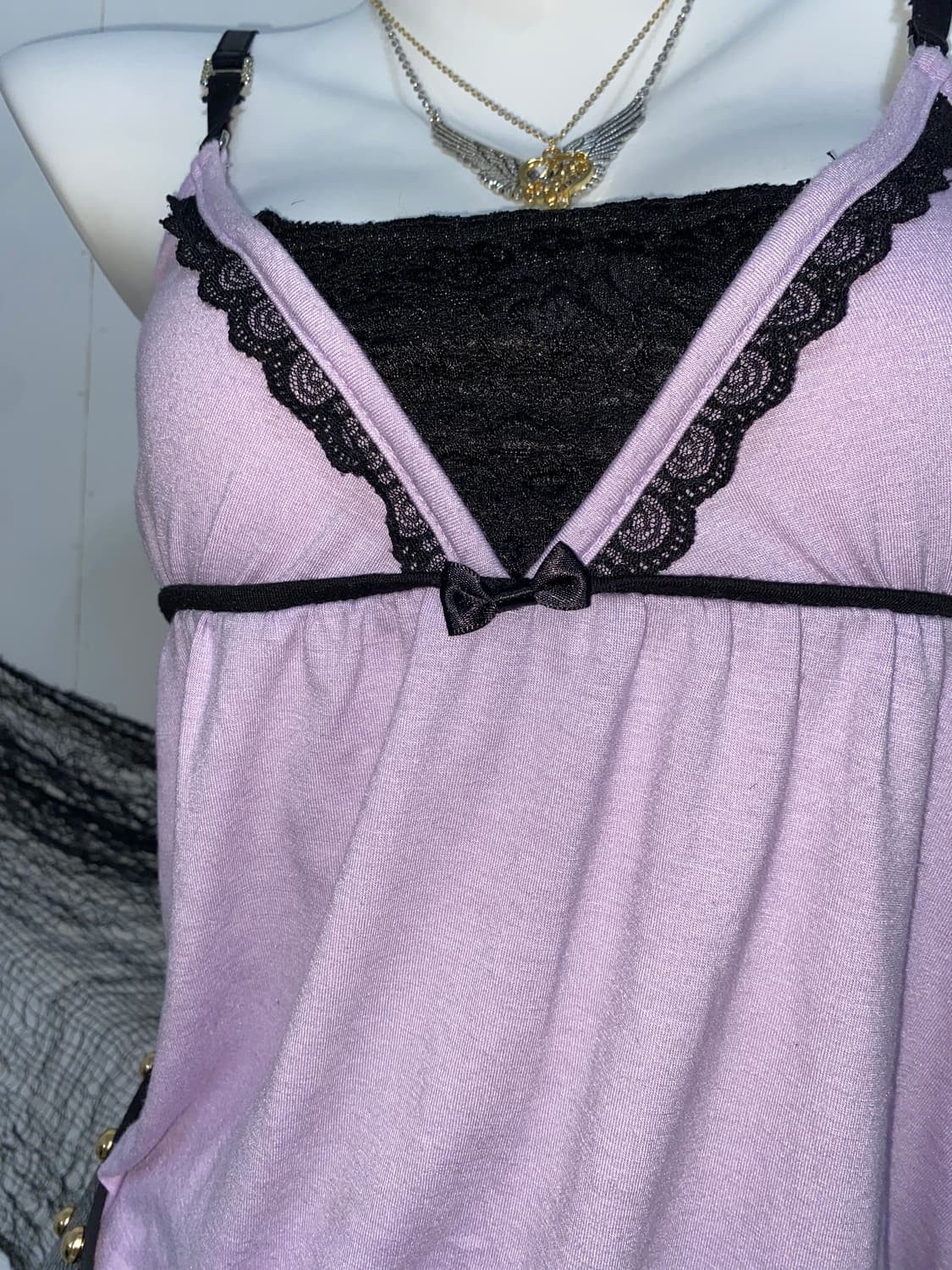 ꒰ঌ 세실맥비 갸루 레이스 슬리브리스 ໒꒱ 상품이미지6