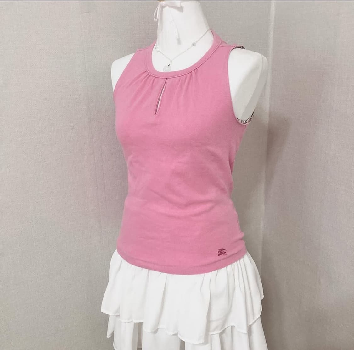 🎀버버리 블루라벨 핑크 나시탑🎀 상품이미지1