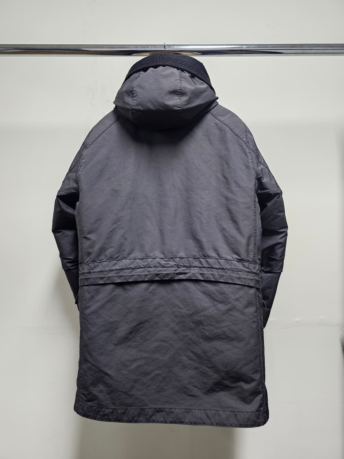 스톤아일랜드 다비드-TC 양털 후드 다운 자켓 상품이미지2