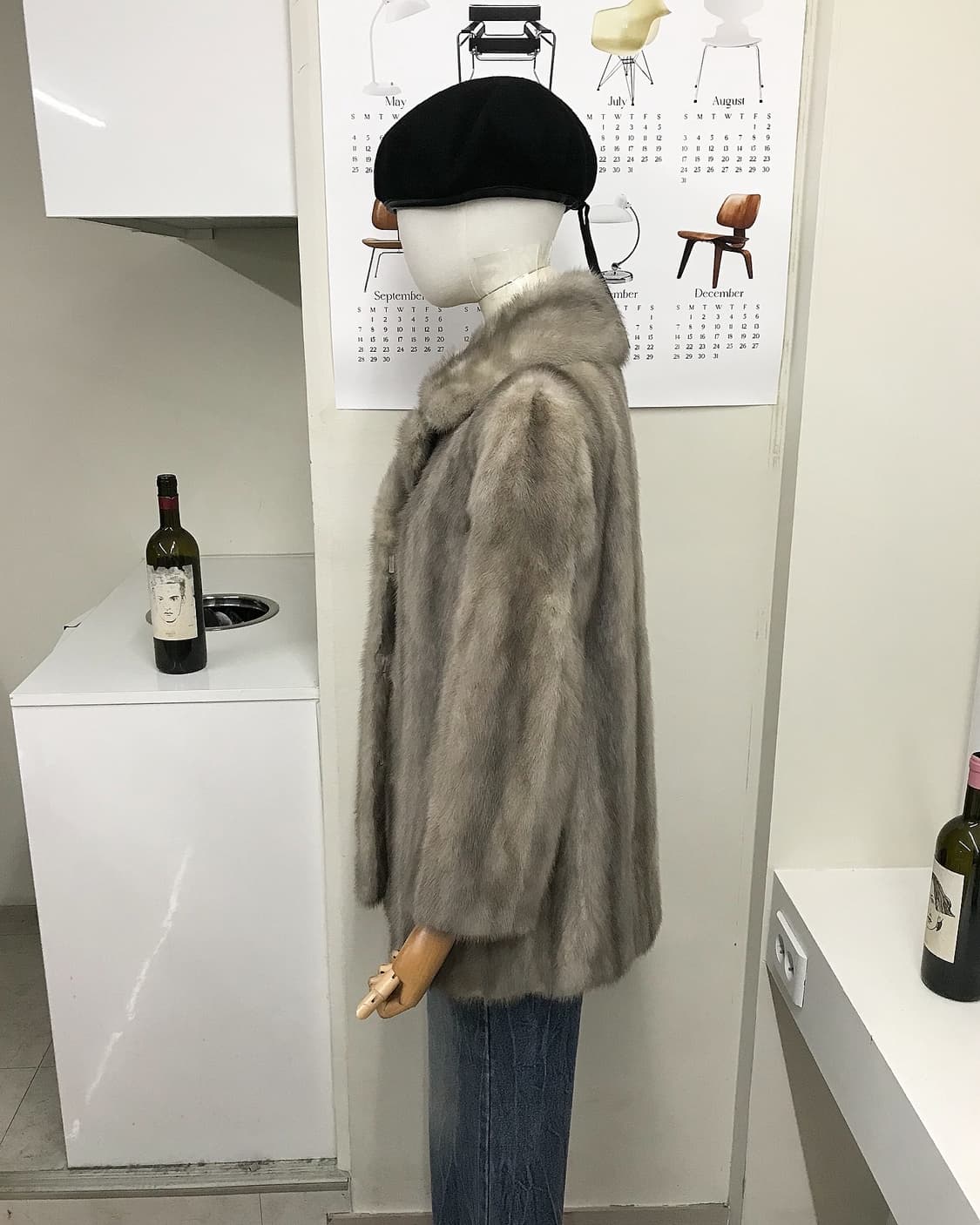 사파이어 밍크 퍼 자켓 상품이미지7