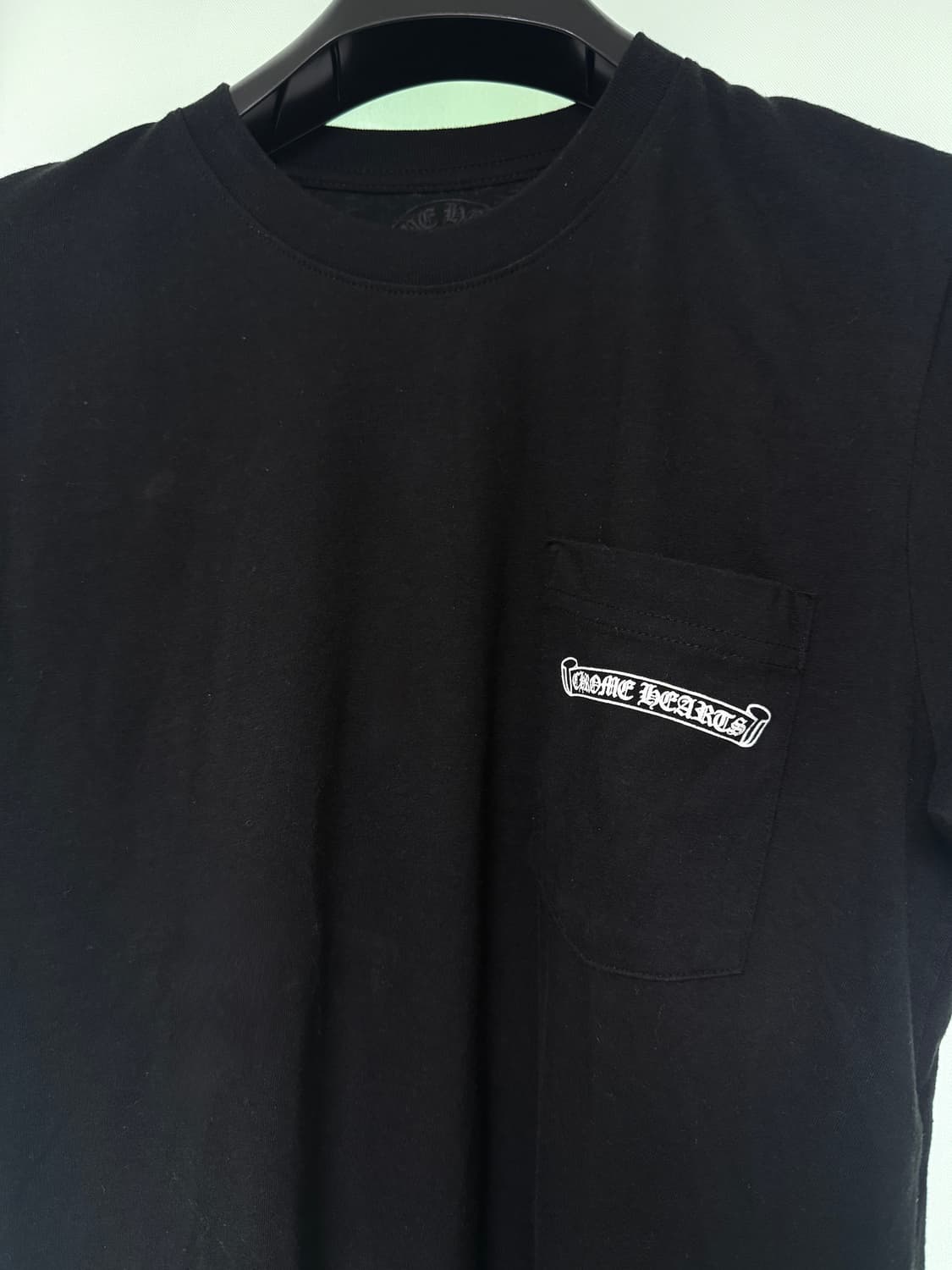 크롬하츠 스크롤 로고 티셔츠 상품이미지2