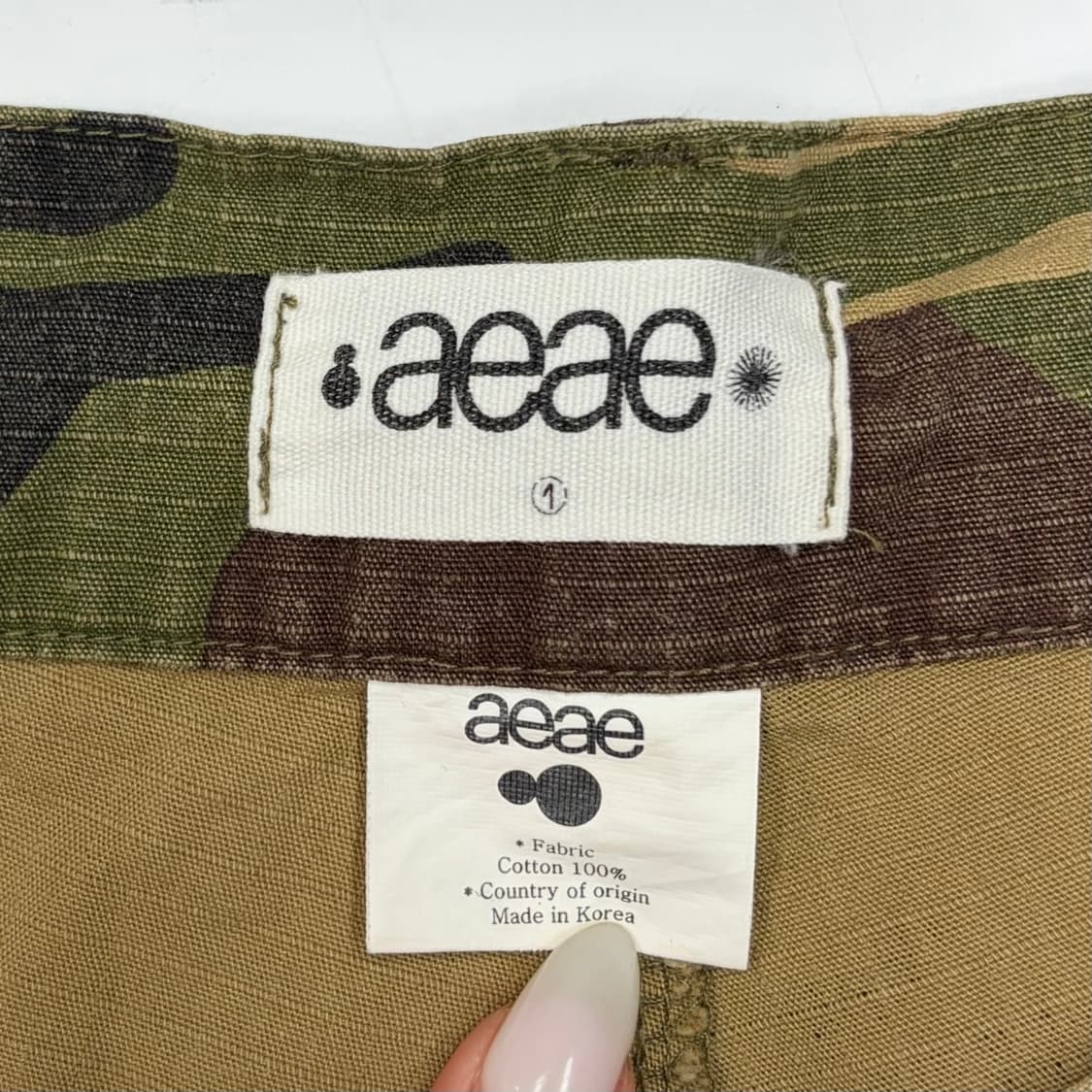 aeae 카고팬츠 카모 1 상품이미지8