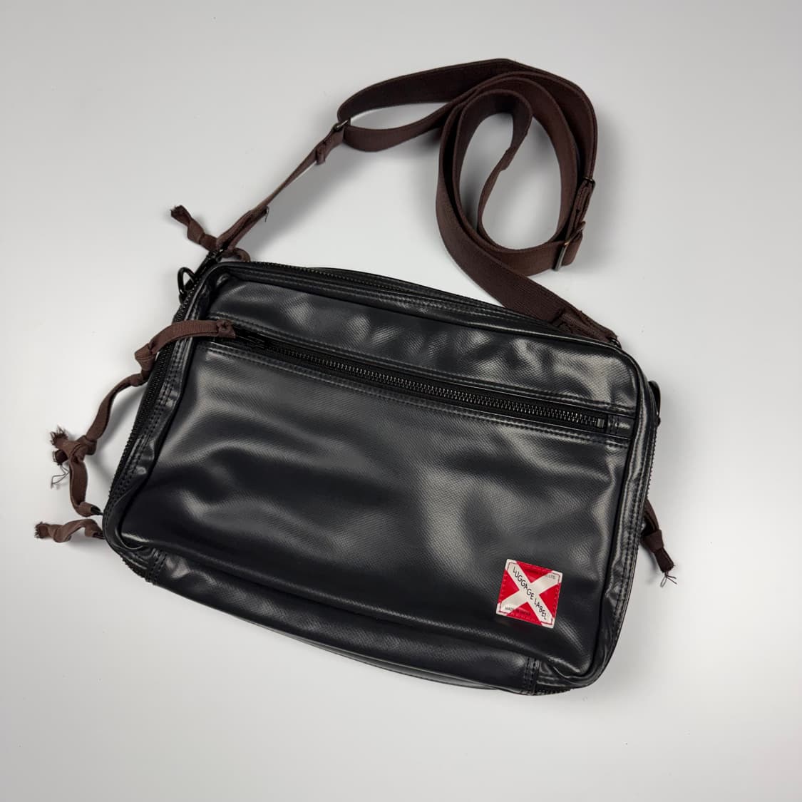 요시다포터 러기지라벨 라이너 숄더백 블랙 상품이미지2