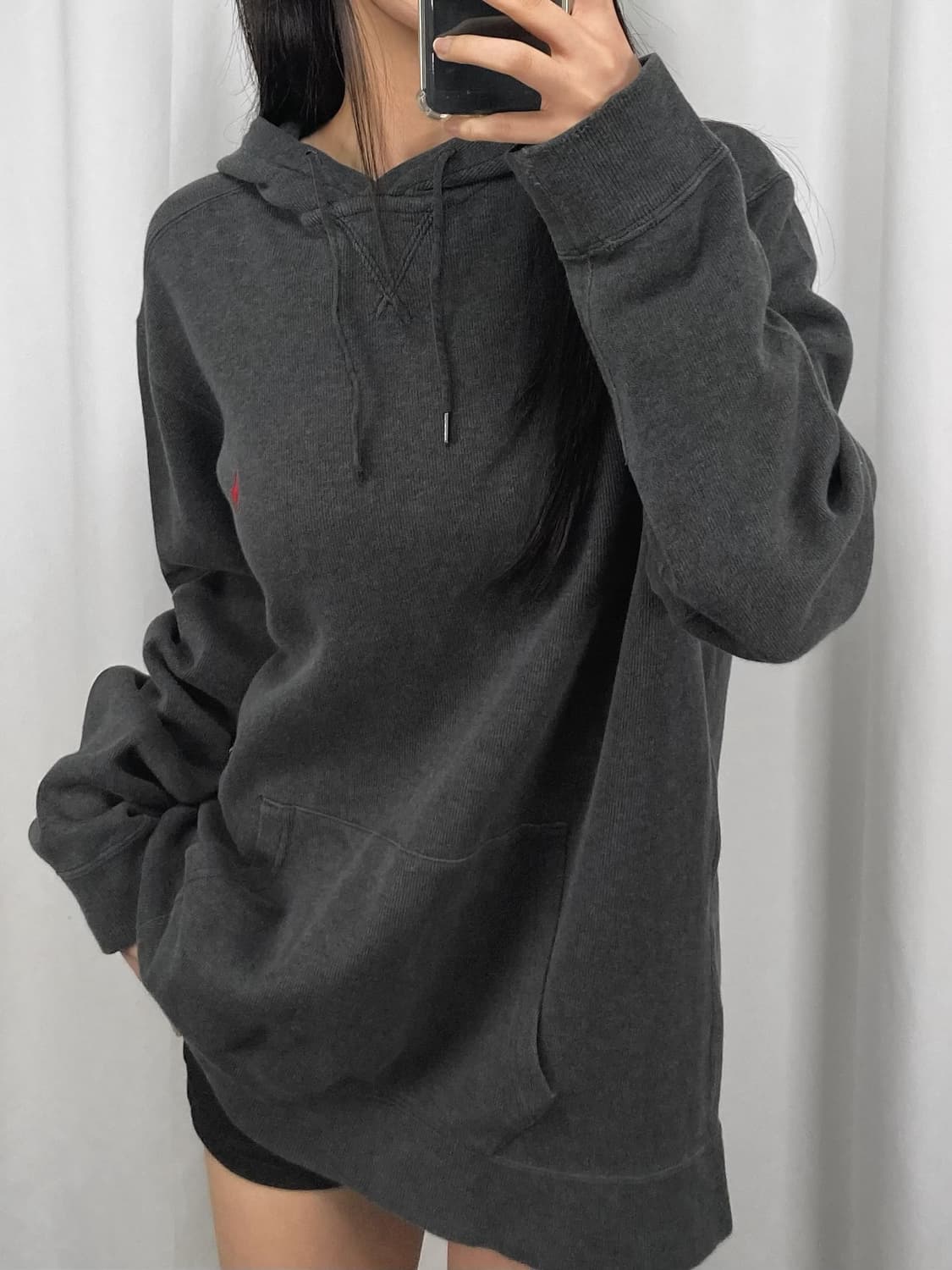 폴로 레드 로고 후드티 상품이미지1