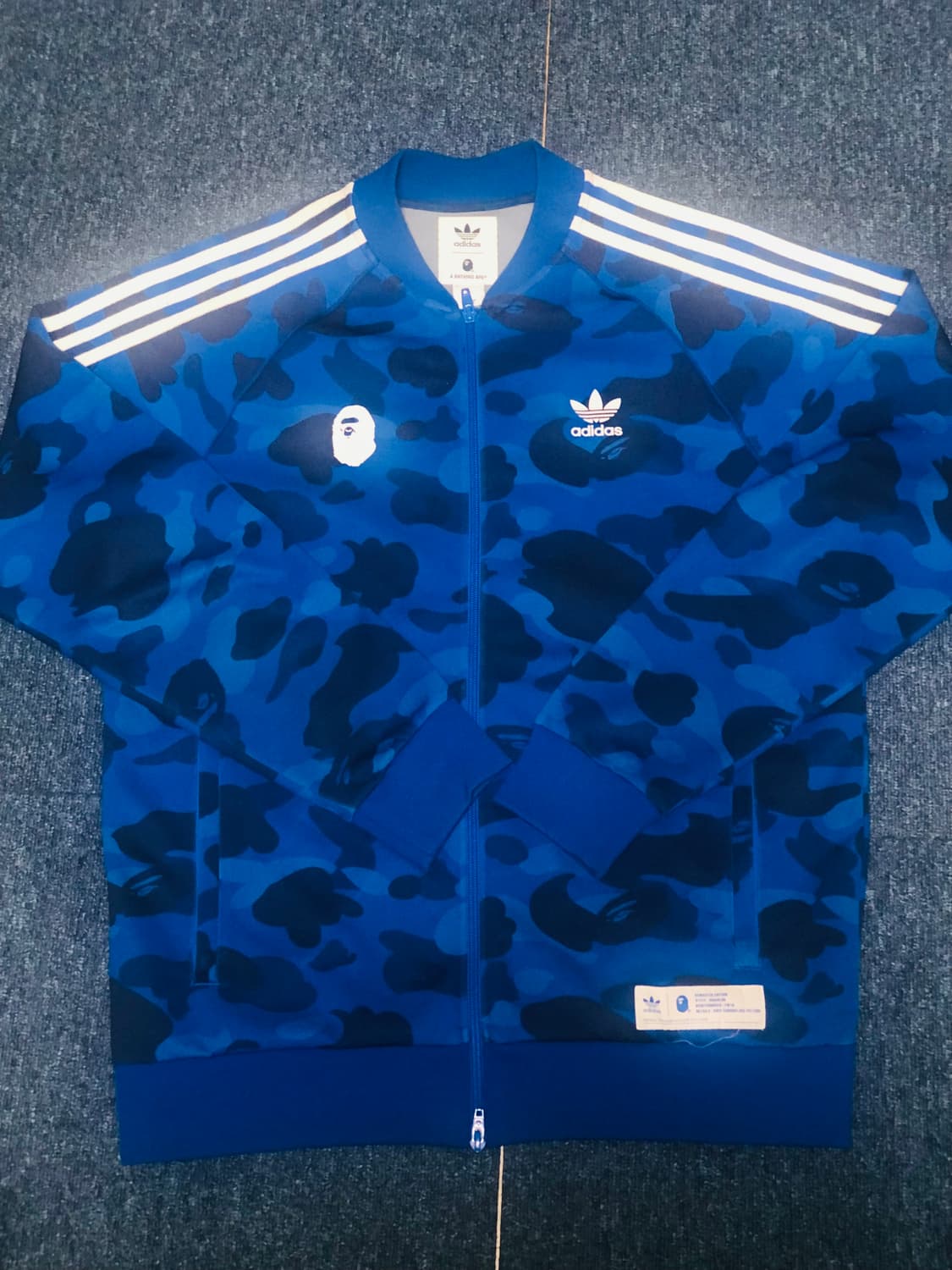 베이프 아디다스 져지 트랙탑 XL 상품이미지1