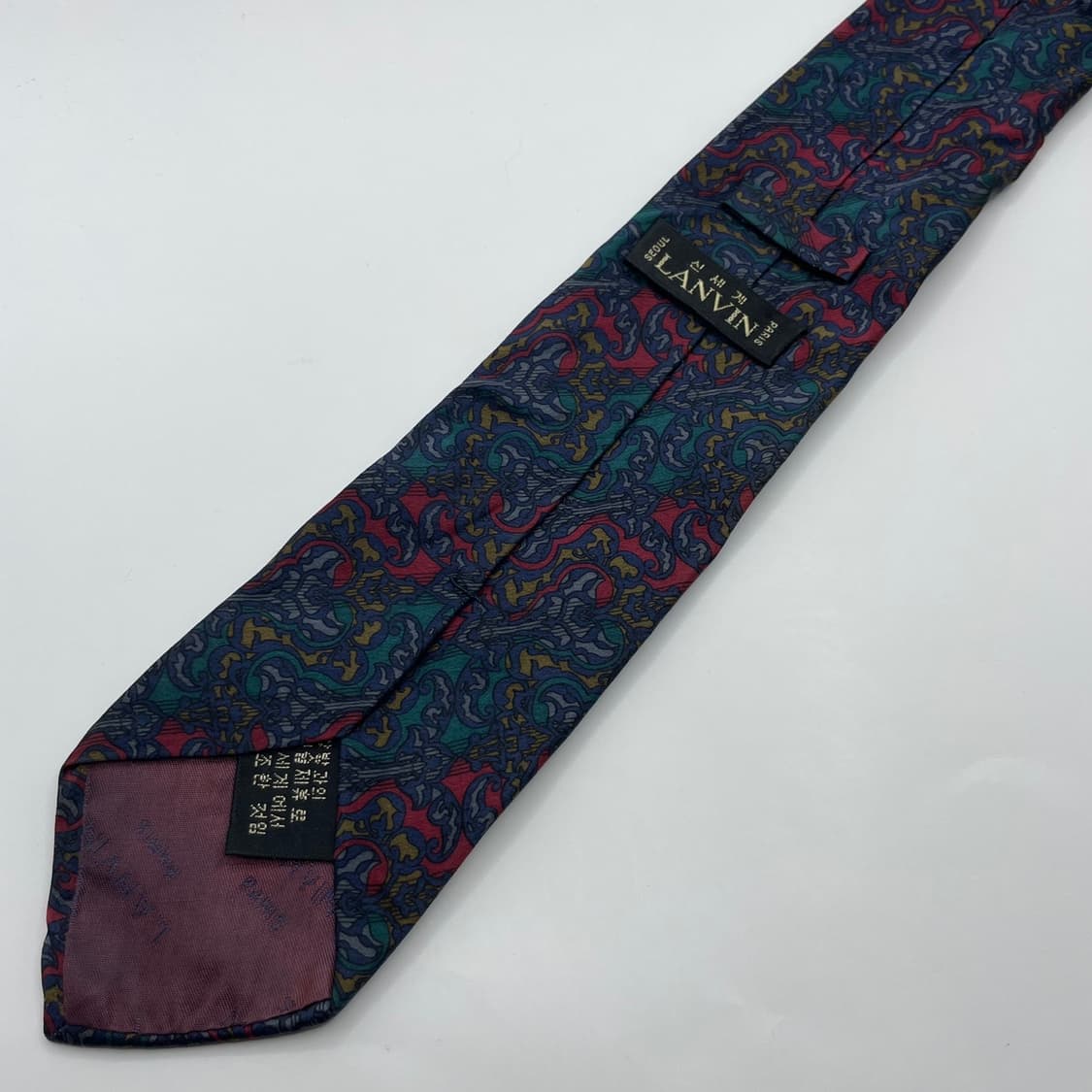 64) (LANVIN) 랑방 패턴 넥타이 상품이미지2