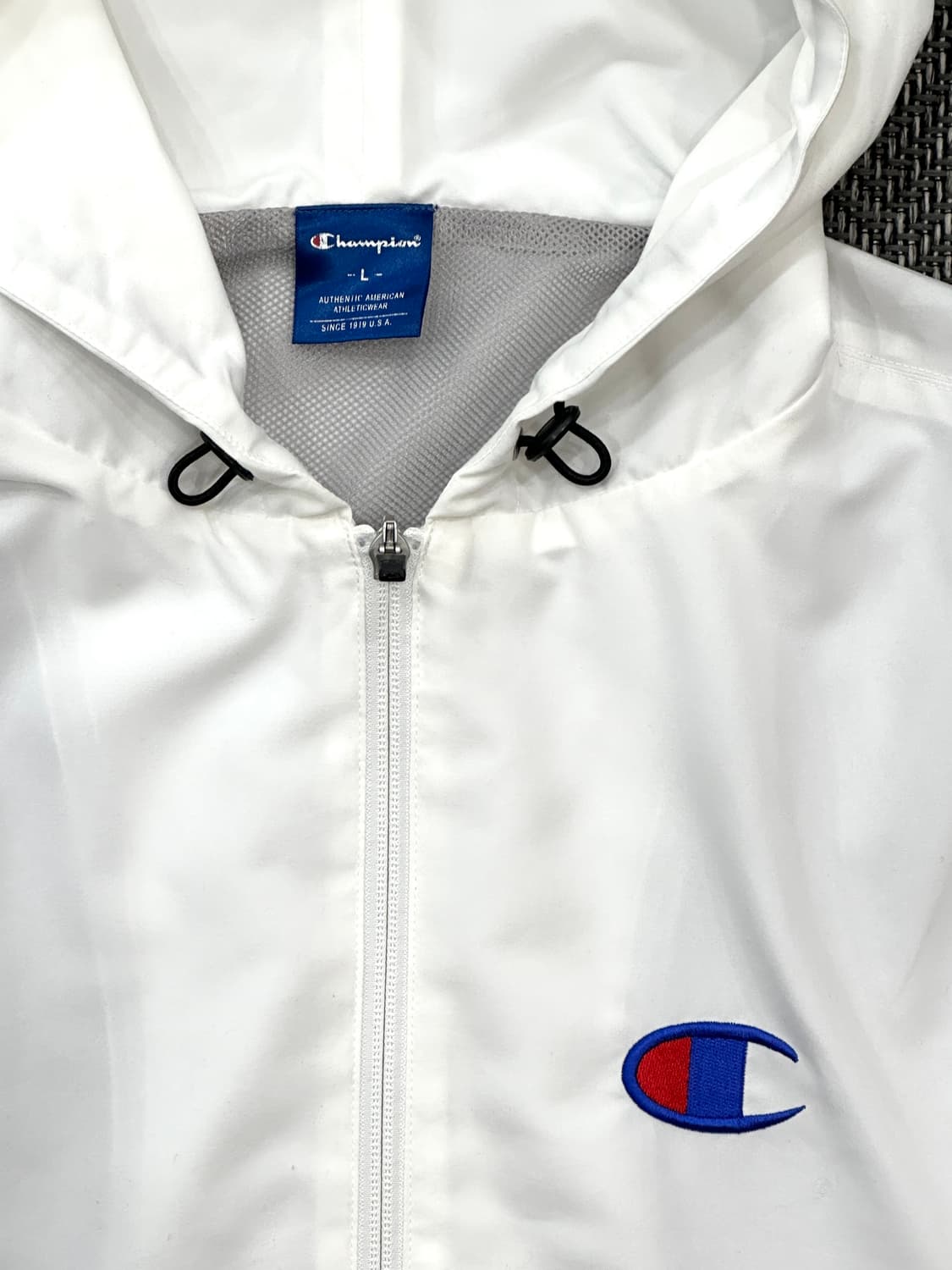 챔피온 바람막이 화이트 상품이미지4