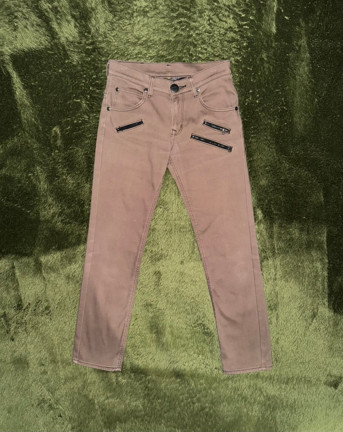 [28] 00s LEE 리 재팬 신치백 코튼 블렌디드 팬츠 브라운 상품이미지1